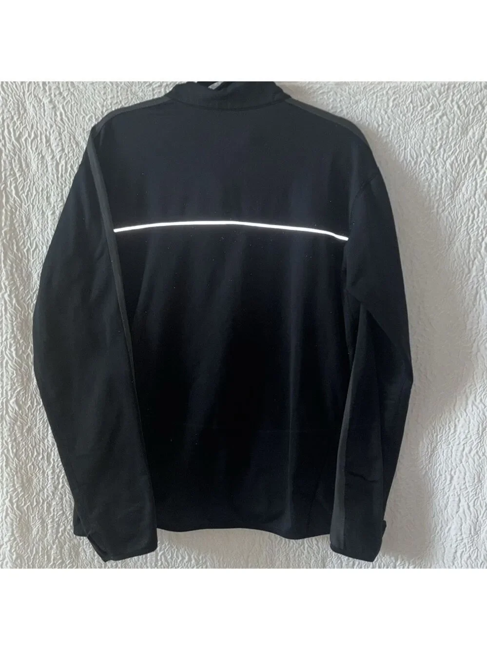 Nike Full Zip Mock Neck Dri Fit Running Track Jacket